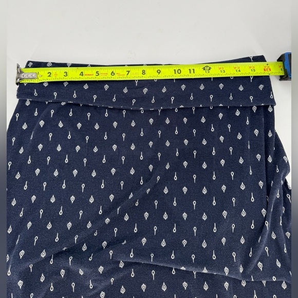 Max Studio Women's Patriotic Fold Down Waist Maxi Skirt - Picture 5 of 11